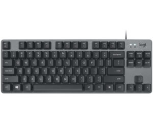 Logitech K835 TKL Mechanical Keyboard toetsenbord Kantoor USB Scandinavisch Grafiet, Grijs