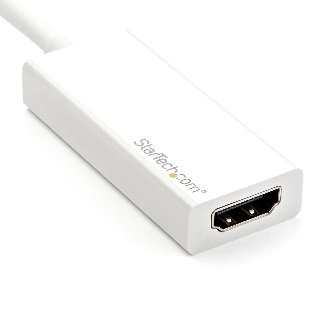 StarTech.com USB-C naar HDMI adapter - wit - 4K 60Hz - Afbeelding 2