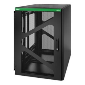 APC NetShelter WX AR118SM - 19inch Wand patchkast, 18U/HE, 800MM diep, Zijmontage, Gemonteerd