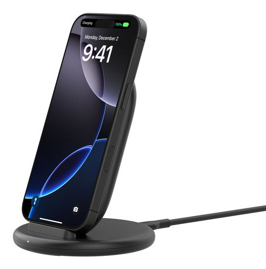 Belkin WIB006HQBK oplader voor mobiele apparatuur Smartphone Zwart USB Draadloos opladen Binnen - Afbeelding 3