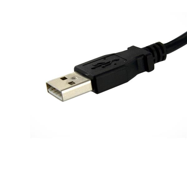 StarTech.com 91 cm lange, Paneel gemonteerde USB-kabel A naar A F/M - Afbeelding 4