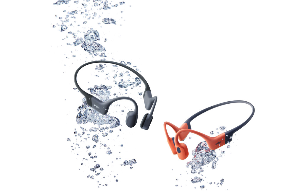 SHOKZ OpenSwim Pro Headset Draadloos Open-ear Sporten Bluetooth Grijs - Afbeelding 4