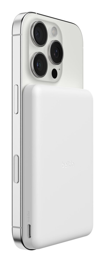Belkin BPD010hqWH 5000 mAh Draadloos opladen Wit - Afbeelding 2