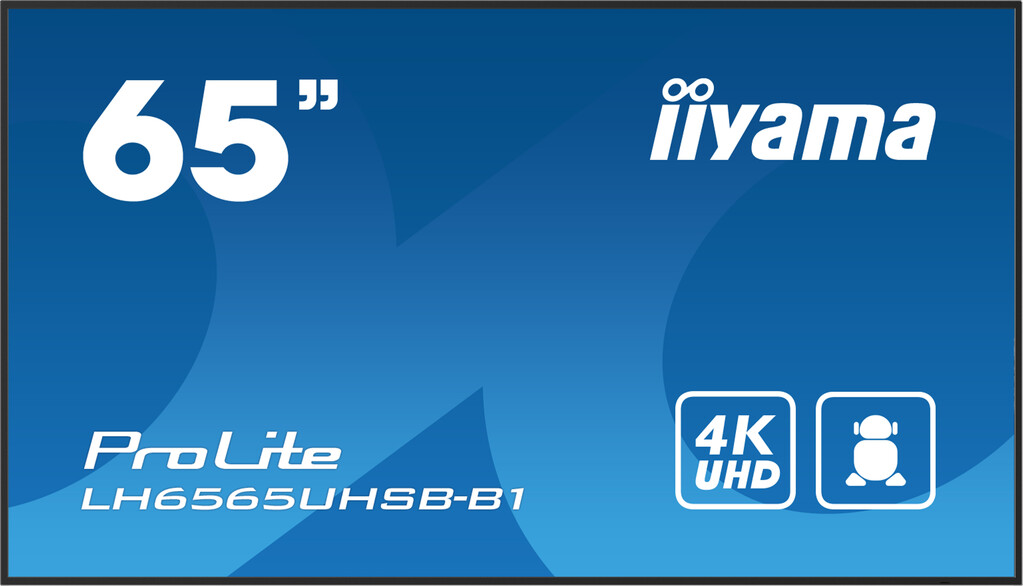 iiyama LH6565UHSB-B1 beeldkrant Kiosk-ontwerp 163,8 cm (64.5") LED Wifi 800 cd/m² 4K Ultra HD Zwart Type processor Android 11 24 - Afbeelding 9