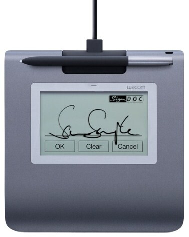 Wacom STU-430 Signature pad grafische tablet Zwart, Grijs 2540 lpi 96 x 60 mm USB