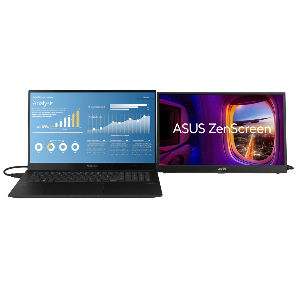 ASUS ZenScreen MB17AHG computer monitor 43,9 cm (17.3") 1920 x 1080 Pixels Full HD LCD Zwart - Afbeelding 8