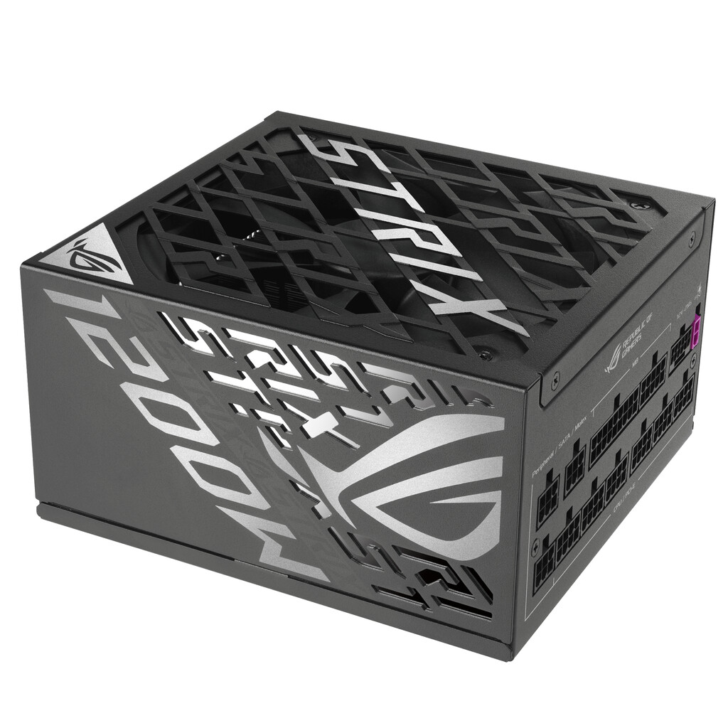 ASUS ROG -STRIX-1200P-GAMING power supply unit 1200 W 20+4 pin ATX ATX Zwart - Afbeelding 14