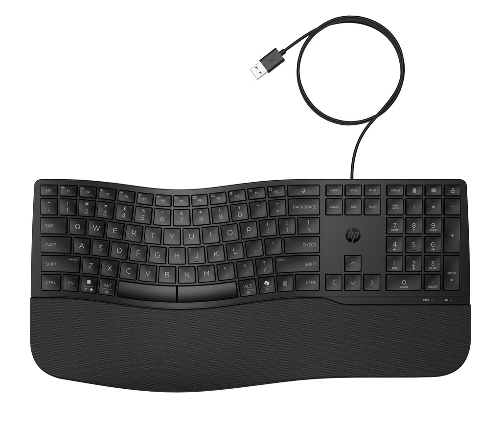HP 485 Comfort Wired Keyboard - Afbeelding 6
