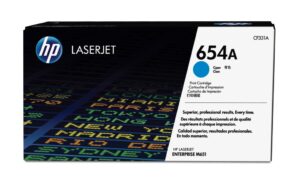 HP 654A originele cyaan LaserJet tonercartridge