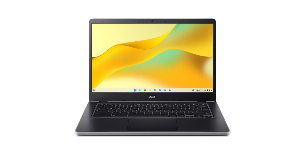 Acer Chromebook 314 C936T-TCO-C476 Intel® N N100 35,6 cm (14") Touchscreen Full HD 8 GB LPDDR5-SDRAM 64 GB eMMC Wi-Fi 6E (802.11 - Afbeelding 2