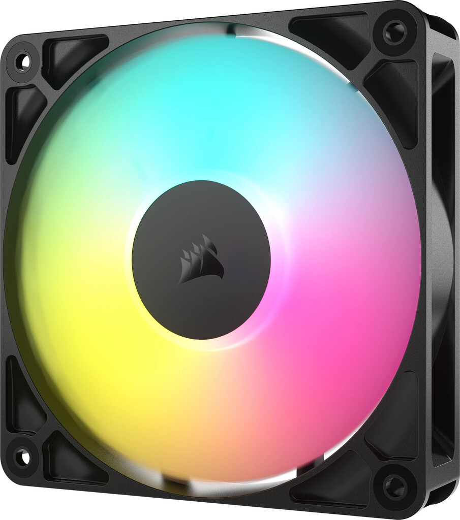 Corsair RS120 ARGB Computer behuizing Ventilator 12 cm Zwart 3 stuk(s) - Afbeelding 3
