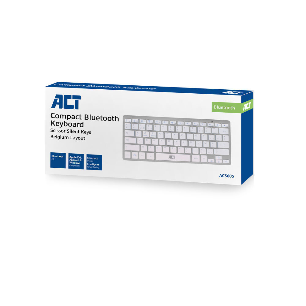 ACT Portable Toetsenbord Bluetooth (Azerty/BE layout) - Afbeelding 5