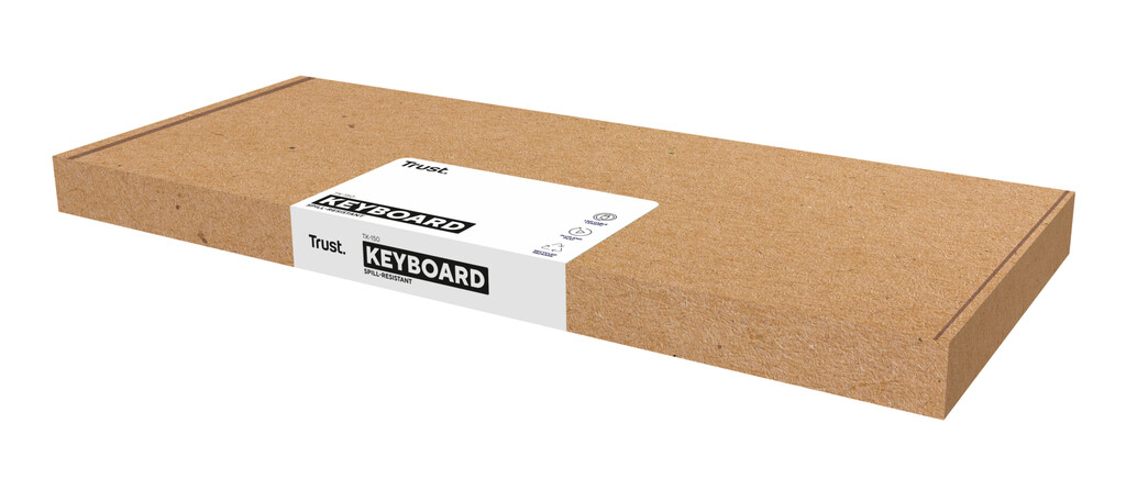 Trust TK-150 Toetsenbord - Bedraad toetsenbord – QWERTY US-indeling – Full-size toetsenbord – Business Model - Zwart - Afbeelding 5