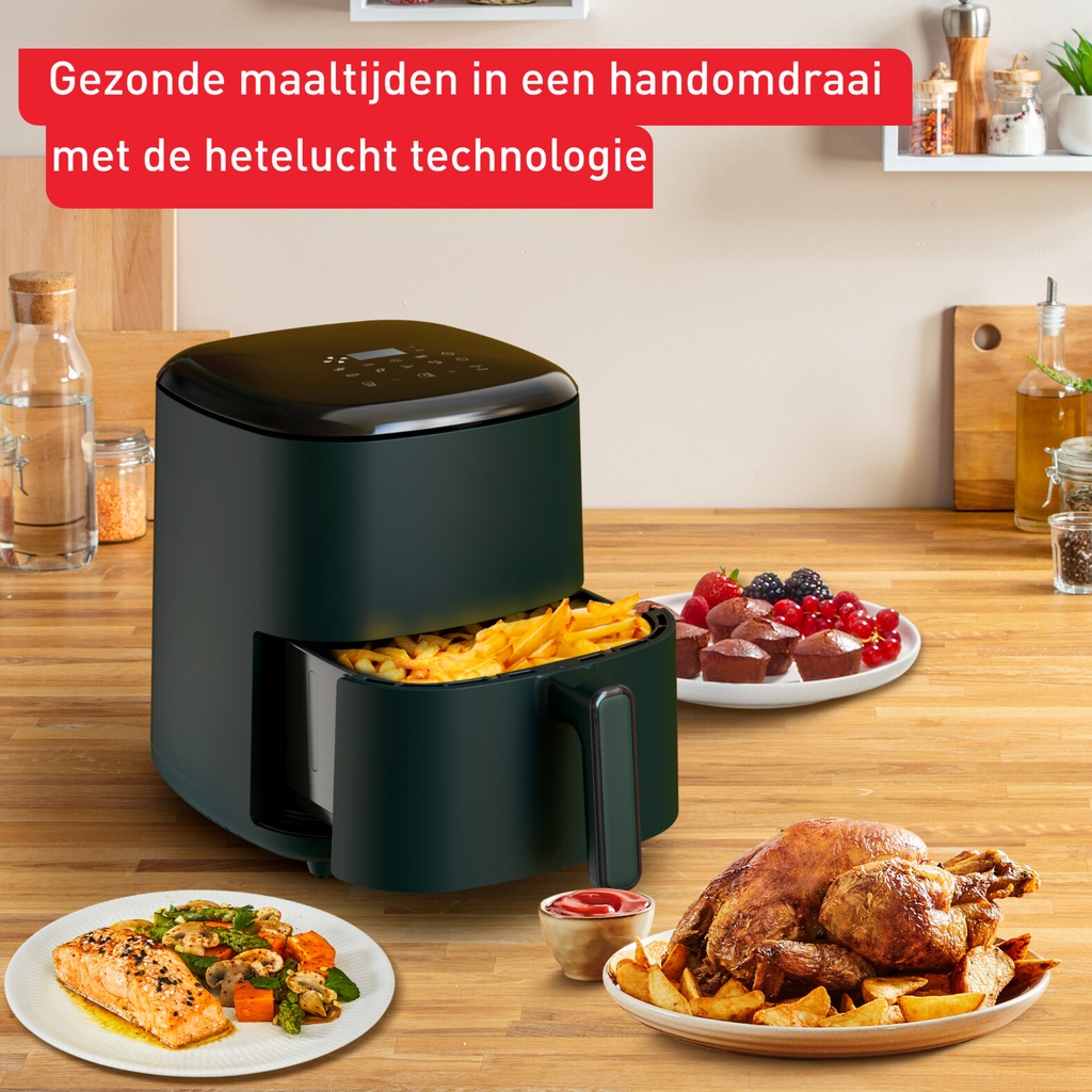 Tefal Easy Fry Max 5L EY2453 heteluchtfriteuse forest - Afbeelding 3