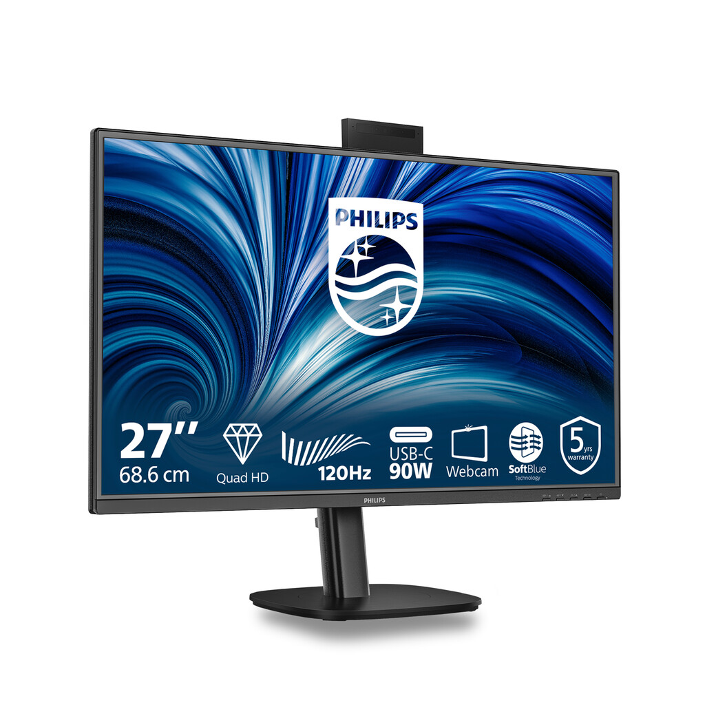 Philips 3000 series 27B2U3601H/00 computer monitor 68,6 cm (27") 2560 x 1440 Pixels Quad HD LCD Zwart - Afbeelding 9