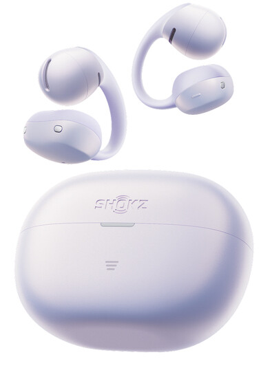SHOKZ OpenDots Air Headset Draadloos Oorklem Gesprekken/Muziek/Sport/Elke dag Bluetooth Paars