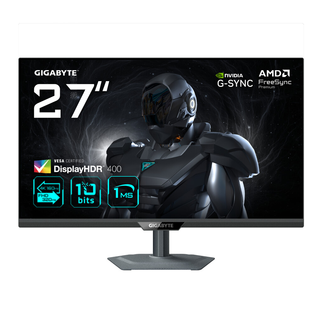 GIGABYTE G27U computer monitor 68,6 cm (27") 3840 x 2160 Pixels 4K Ultra HD LED Zwart