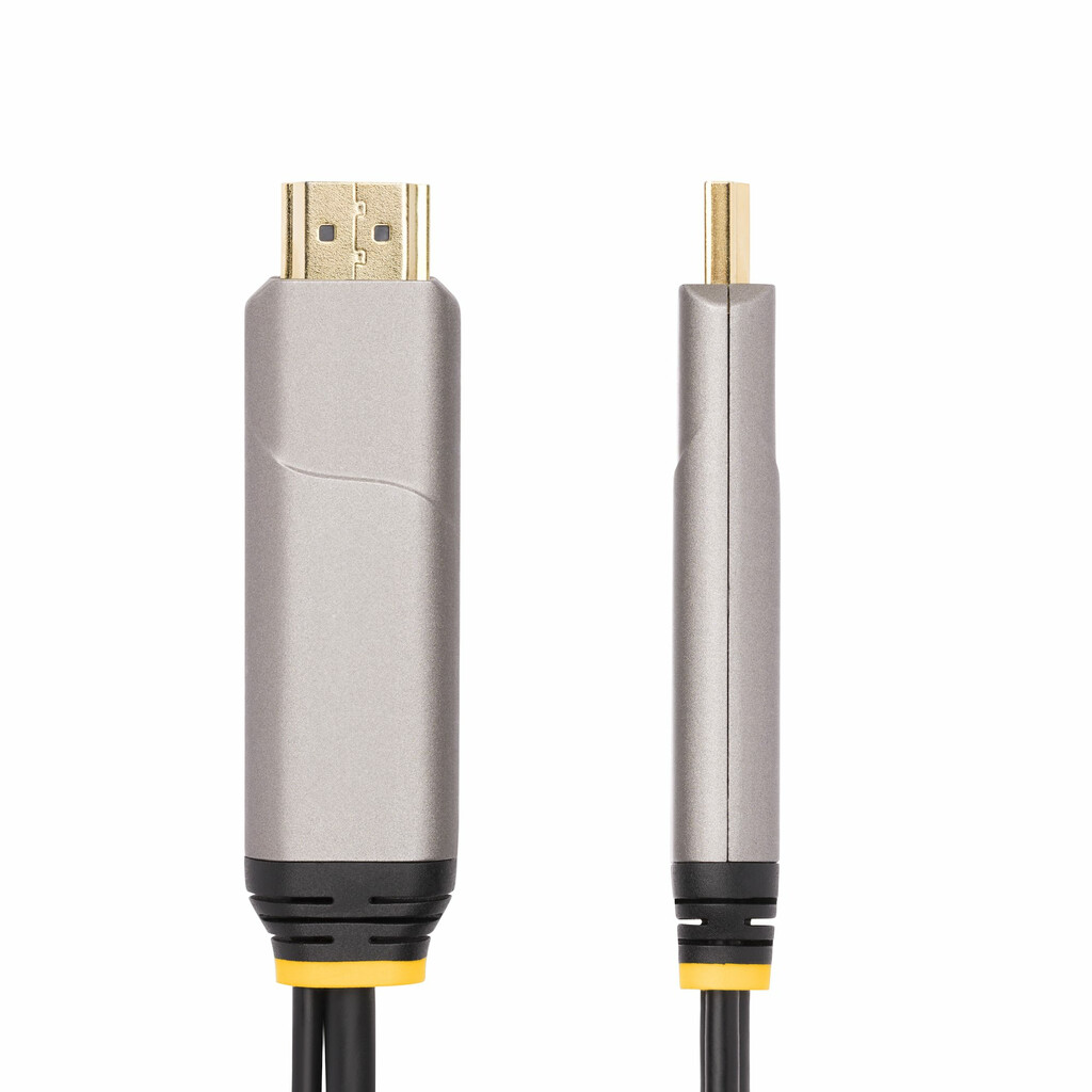 StarTech.com 9,15m USB-C naar HDMI 2.0 Actieve Optische Kabel (AOC), OM3 Multi-mode, 4K 60Hz, CL3 Rated, HDR10, HDCP1.4/2.2, Uni - Afbeelding 4