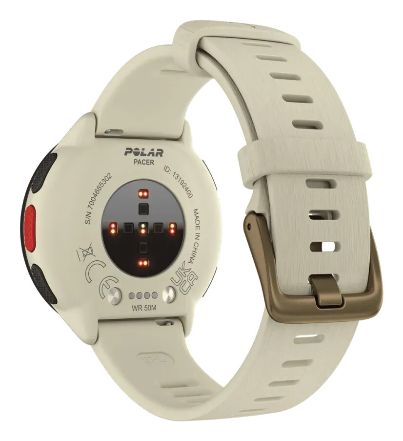 Polar Pacer 3,05 cm (1.2") MIP 45 mm Digitaal 240 x 240 Pixels Wit GPS - Afbeelding 4