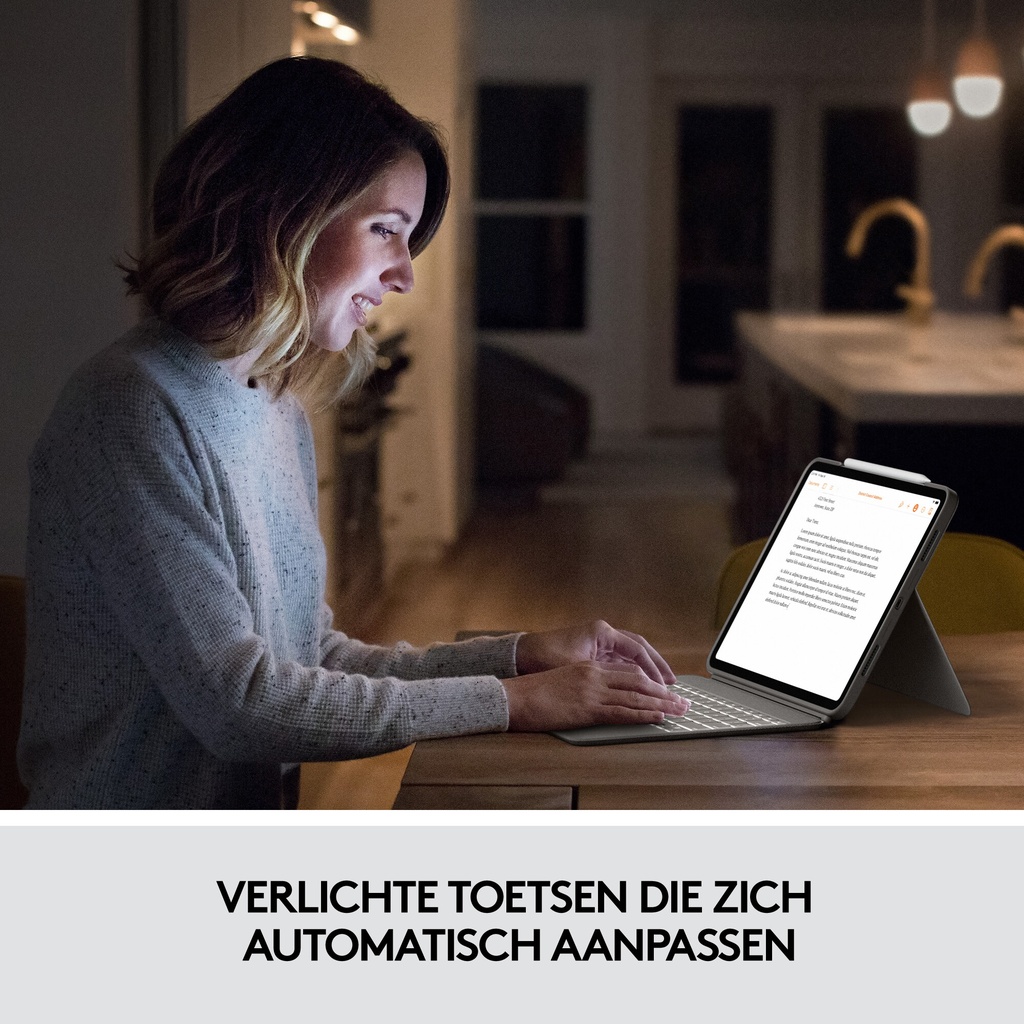 Logitech Combo Touch for iPad Pro 11-inch (1st, 2nd, and 3rd generation) - Afbeelding 24
