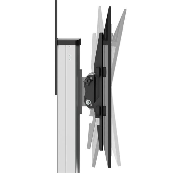 StarTech.com Verrijdbare TV Standaard - Mobiele TV Vloerstandaard voor 32-75" VESA Scherm (40kg) - TV Trolley met Plank - Univer - Afbeelding 7