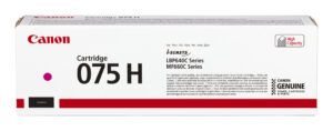 Canon 075 H tonercartridge 1 stuk(s) Origineel Magenta