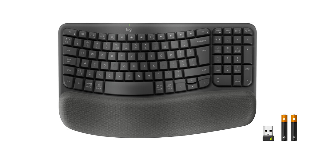 Logitech ERGO Wave Keys for Business Ergonomisch Toetsenbord - Afbeelding 9