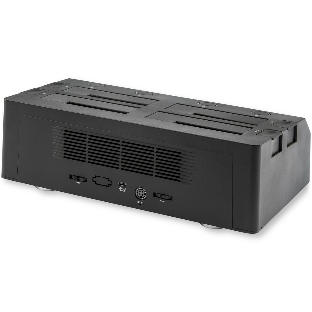 StarTech.com 4-Bay USB naar SATA HDD Docking Station, USB 10 Gbps, Externe 2.5 & 3.5" SSD / HDD Dock, SATA III, Hot-Swap Hard Dr - Afbeelding 2
