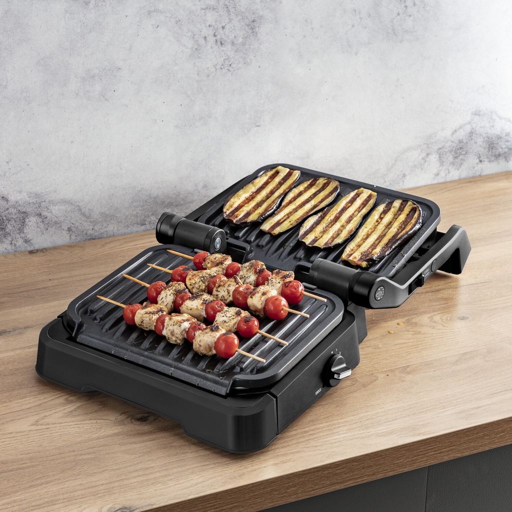 Tefal OptiGrill 2in1 OptiGrill 2-in-1 GC7728 intelligente grill en bbq zwart - Afbeelding 5