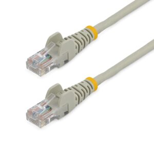 StarTech.com Cat5e Ethernet netwerkkabel met snagless RJ45 connectors UTP kabel 10m grijs