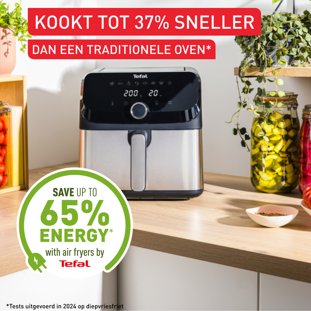 Tefal Easy Fry Mega EY855D Air fryer - 8 programma's - 7,5 L - Afbeelding 5