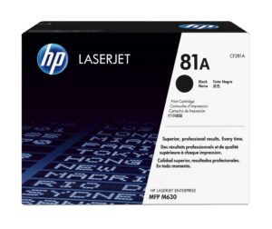 HP 81A originele zwarte LaserJet tonercartridge