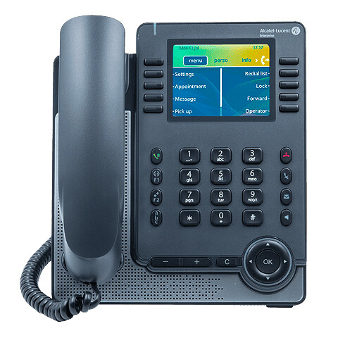 Alcatel-Lucent ALE-30h IP telefoon Grijs LCD