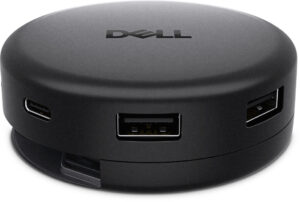 DELL DA326 Bedraad USB 3.2 Gen 1 (3.1 Gen 1) Type-C Zwart