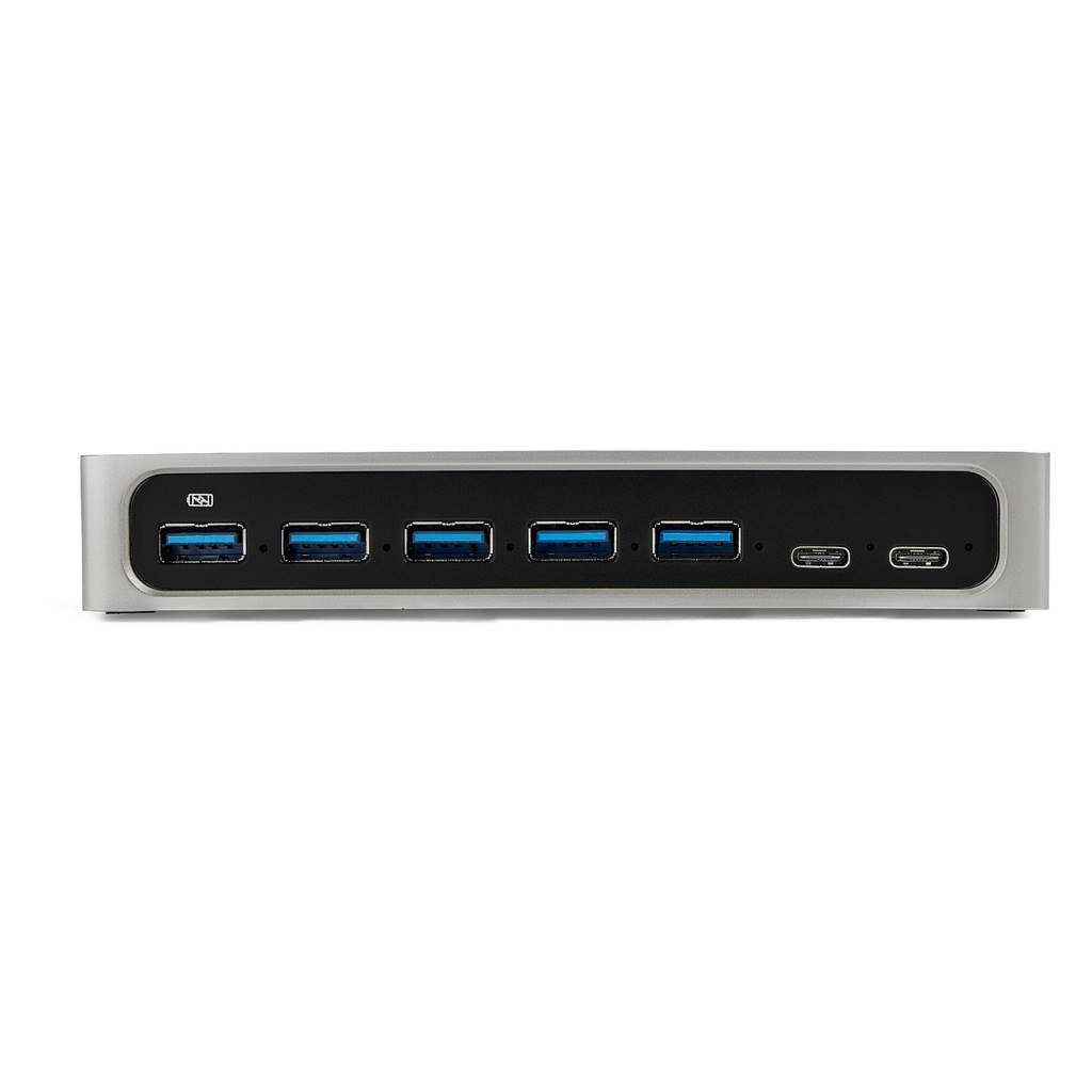StarTech.com 7 Port USB-C Hub met Fast Charge poort - USB-C naar 5x USB-A 2x USB-C (USB 3.0 SuperSpeed 5Gbps) - USB 3.2 Gen 1 Ty - Afbeelding 3