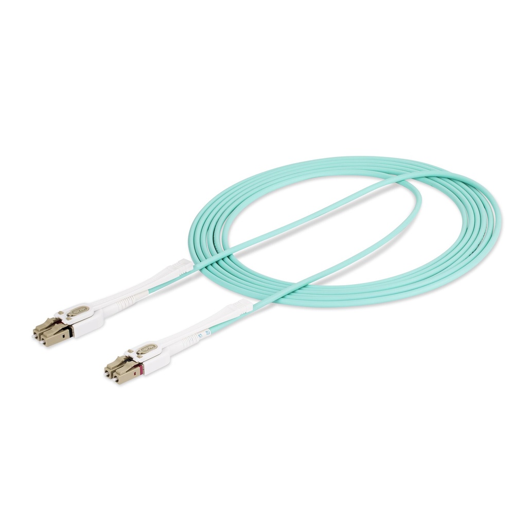 StarTech.com 3m LC naar LC (UPC) OM4 Multimode Glasvezelkabel met Push-Pull Tabs, 50/125µm, 100G Netwerken, Buigbestendig, Low - Afbeelding 5