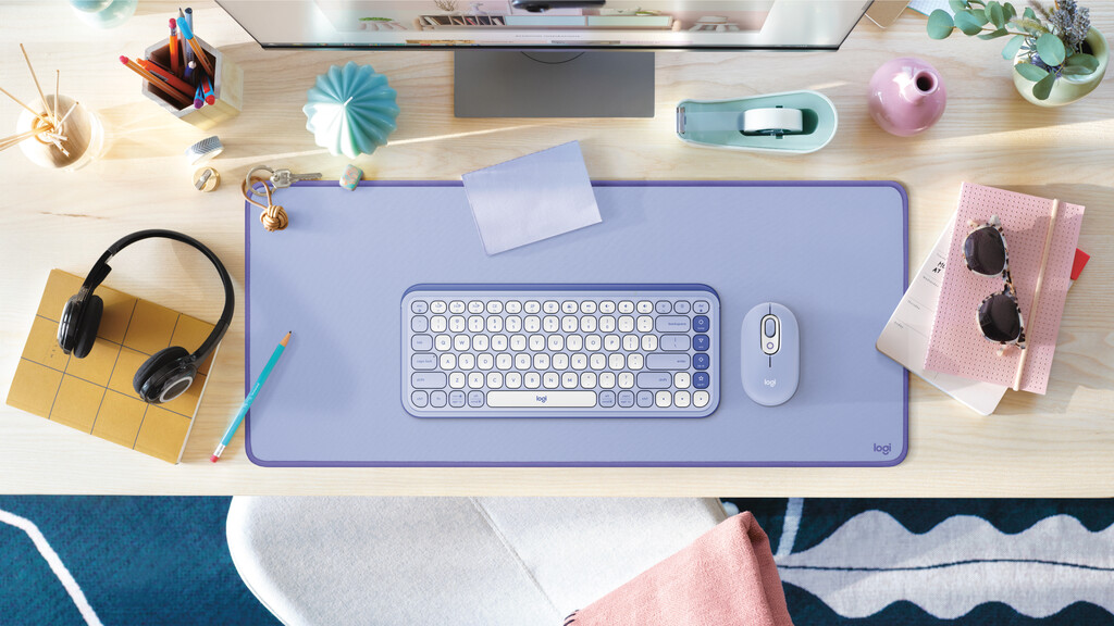 Logitech Desk Mat Lila - Afbeelding 7