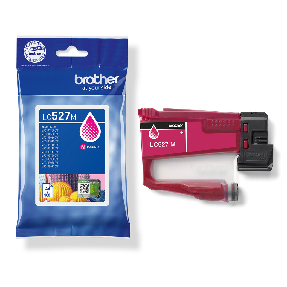 Brother LC527M inktcartridge 1 stuk(s) Origineel Magenta - Afbeelding 4