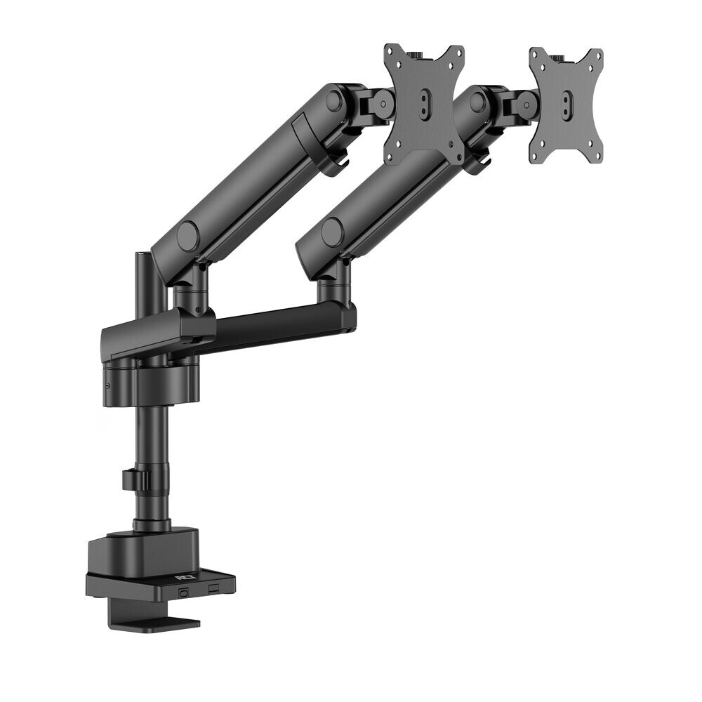 ACT Monitorarm 35" office solid pro, mechanische veer, 2 schermen - Afbeelding 3