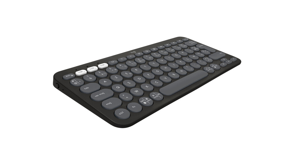 Logitech 920-012209 toetsenbord Inclusief muis Universeel RF-draadloos + Bluetooth AZERTY Frans Grafiet - Afbeelding 16