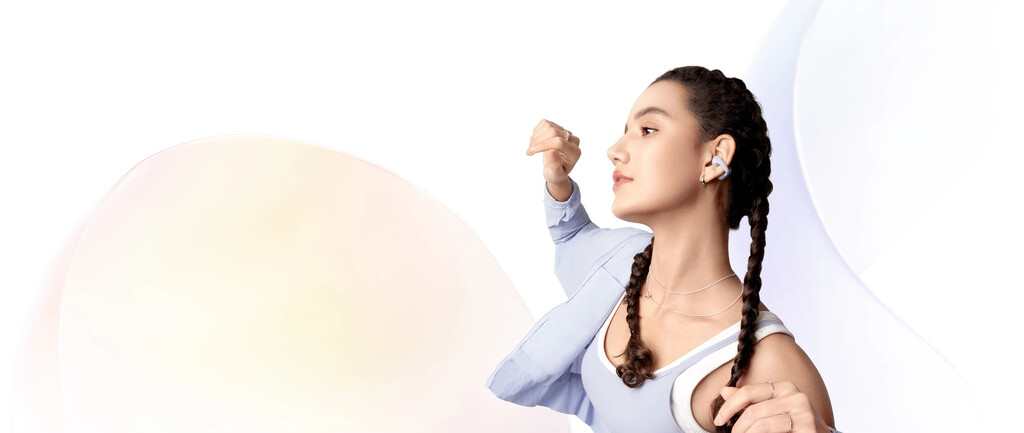 SHOKZ OpenDots Air Headset Draadloos Oorklem Gesprekken/Muziek/Sport/Elke dag Bluetooth Paars - Afbeelding 8