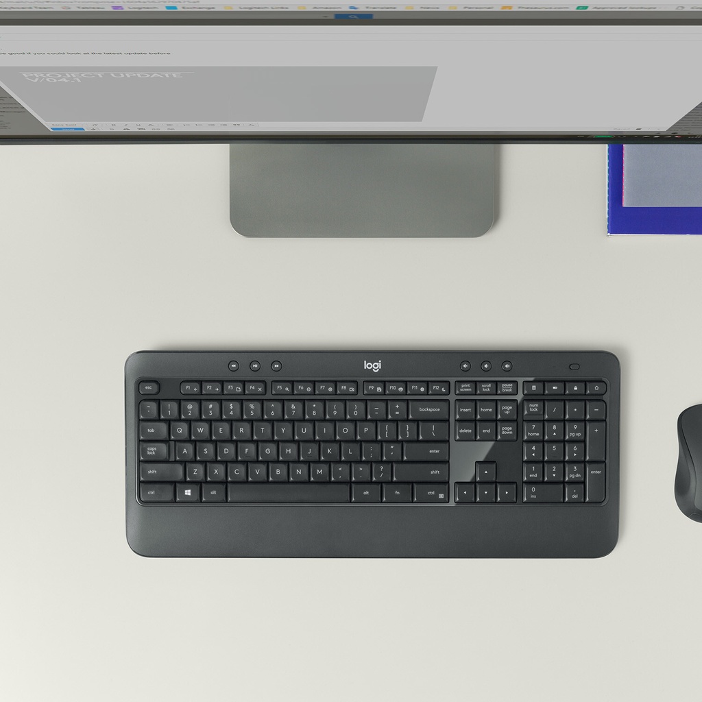 Logitech MK540 ADVANCED Onmiddellijk vertrouwd. Gewoon geavanceerd. - Afbeelding 13