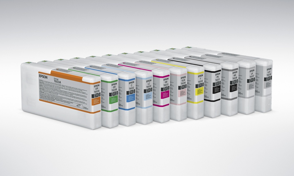 Epson T6535 Light Cyan Ink Cartridge (200ml) - Afbeelding 2