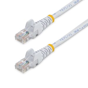 StarTech.com Cat5e Ethernet netwerkkabel met snagless RJ45 connectors UTP kabel 10m wit