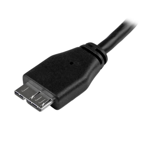 StarTech.com Dunne micro USB 3.0-kabel 15 cm - Afbeelding 3