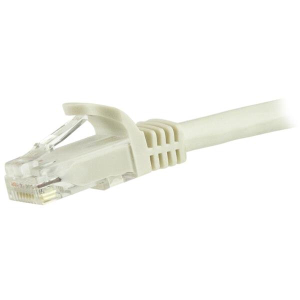 StarTech.com Cat6 patchkabel met snagless RJ45 connectors 15 m, wit - Afbeelding 2
