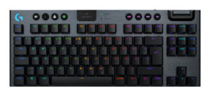 Logitech G G915 X LIGHTSPEED toetsenbord Gamen USB + RF Wireless + Bluetooth QWERTY Scandinavisch Zwart
