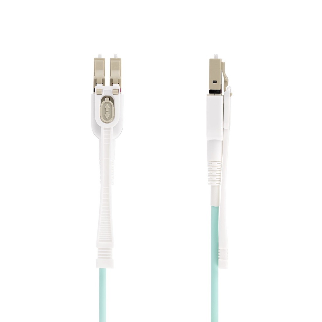 StarTech.com 4m LC naar LC (UPC) OM4 Multimode Glasvezelkabel met Push-Pull Tabs, 50/125µm, 100G Netwerken, Buigbestendig, Low - Afbeelding 2