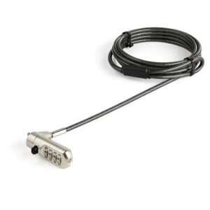 StarTech.com Laptop kabelslot - nano-slot - gepersonaliseerde combinatie