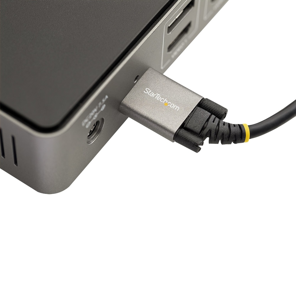 StarTech.com 1m USB-C Kabel, Vergrendelbaar met Zijschroef, USB 10Gbps, 100W (5A) Power Delivery, 8K 60Hz / 4K 144Hz DP Alt Mode - Afbeelding 6
